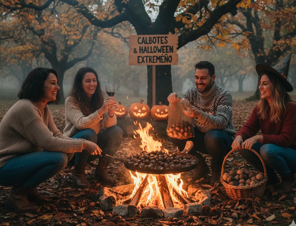 Halloween y Calbotes en Extremadura: Tu Escapada Rural Mágica de Todos los Santos