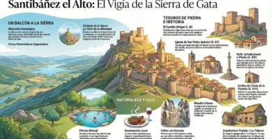 Santibáñez el Alto: Descubre el Patrimonio y las Vistas Impresionantes de la Joya Estratégica de Sierra de Gata